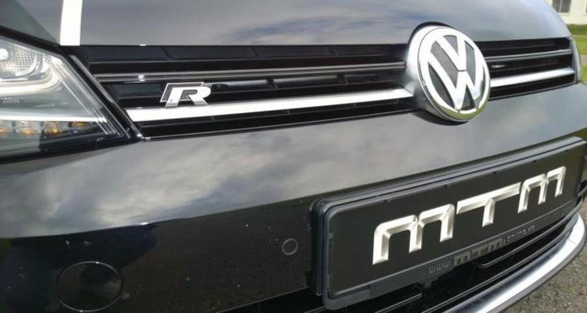 360 ch pour la VW Golf R chez MTM