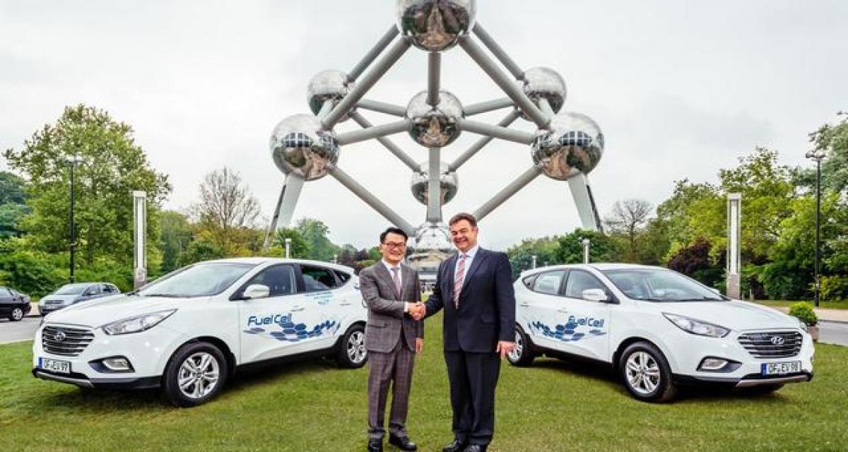 Le Hyundai ix35 Fuel Cell apprécié par l'UE