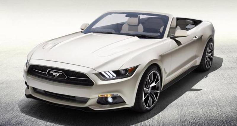  - Ford Mustang 50 Years Cabriolet : collector