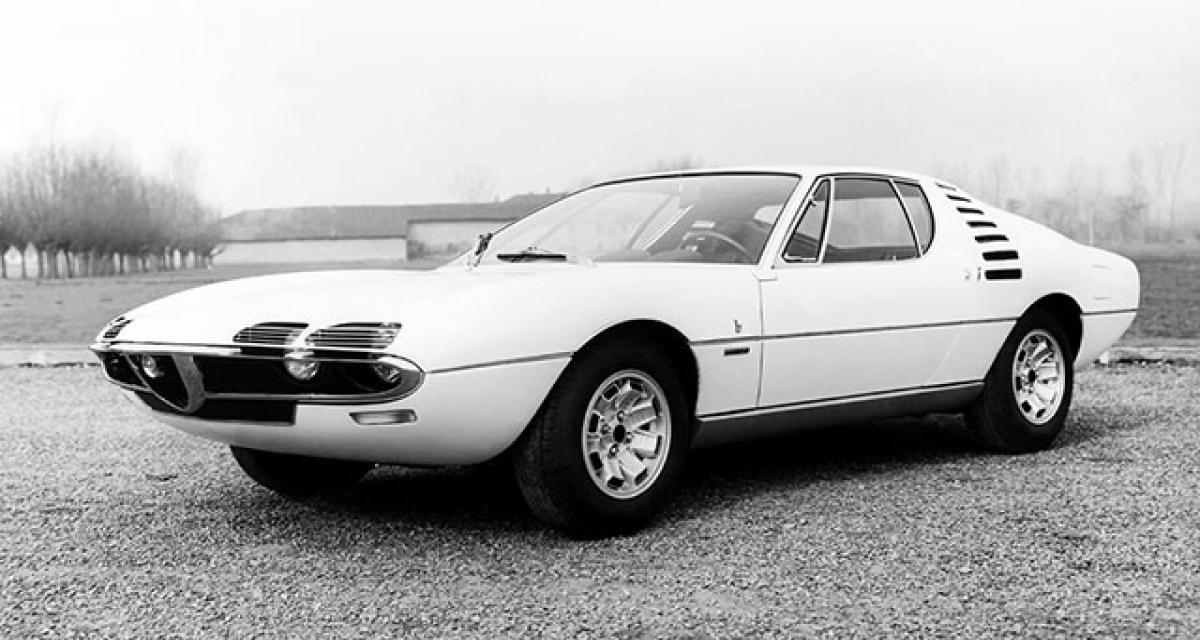 Les concepts Bertone : Alfa Romeo Montreal (1967) 