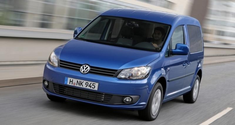  - VW Caddy BlueMotion : désormais disponible à la commande