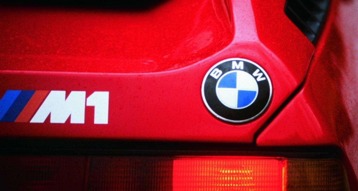 La BMW M1 revient sous les feux de la rampe