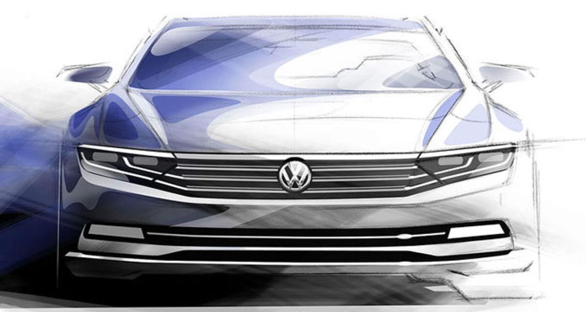 Paris 2014 : la nouvelle Volkswagen Passat s'annonce