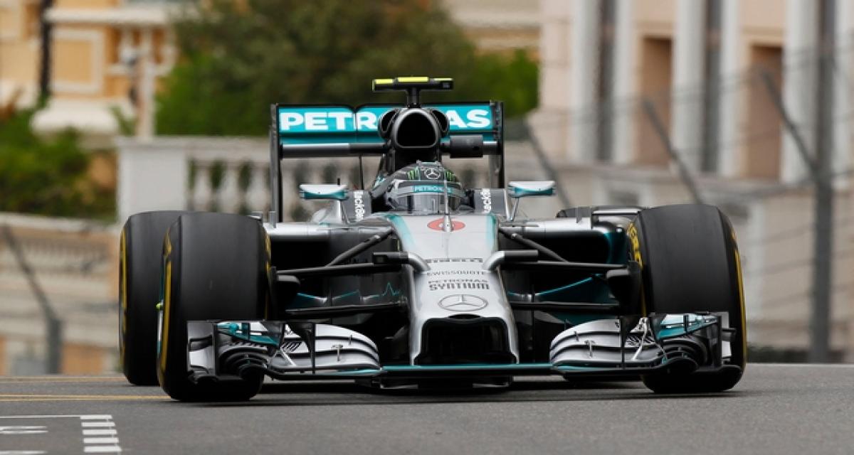 F1 Monaco 2014 qualifications: Rosberg en pole position