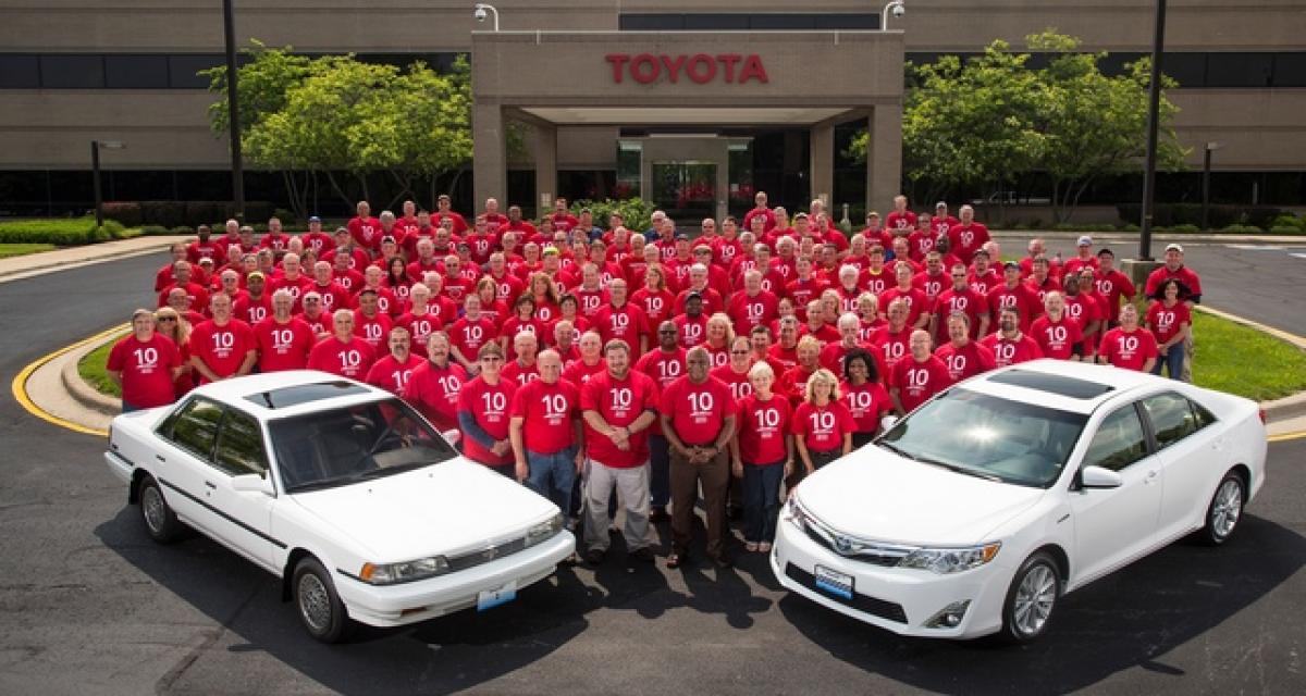 10 millions de Toyota made in Kentucky