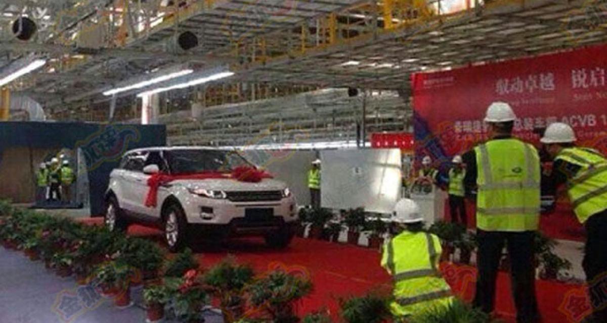 La première Land Rover produite en Chine