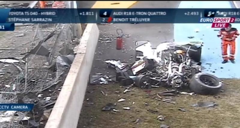  - 24 heures du Mans 2014 : gros crash de Duval en essais libres