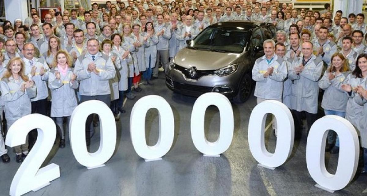 200 000 Renault Captur au compteur