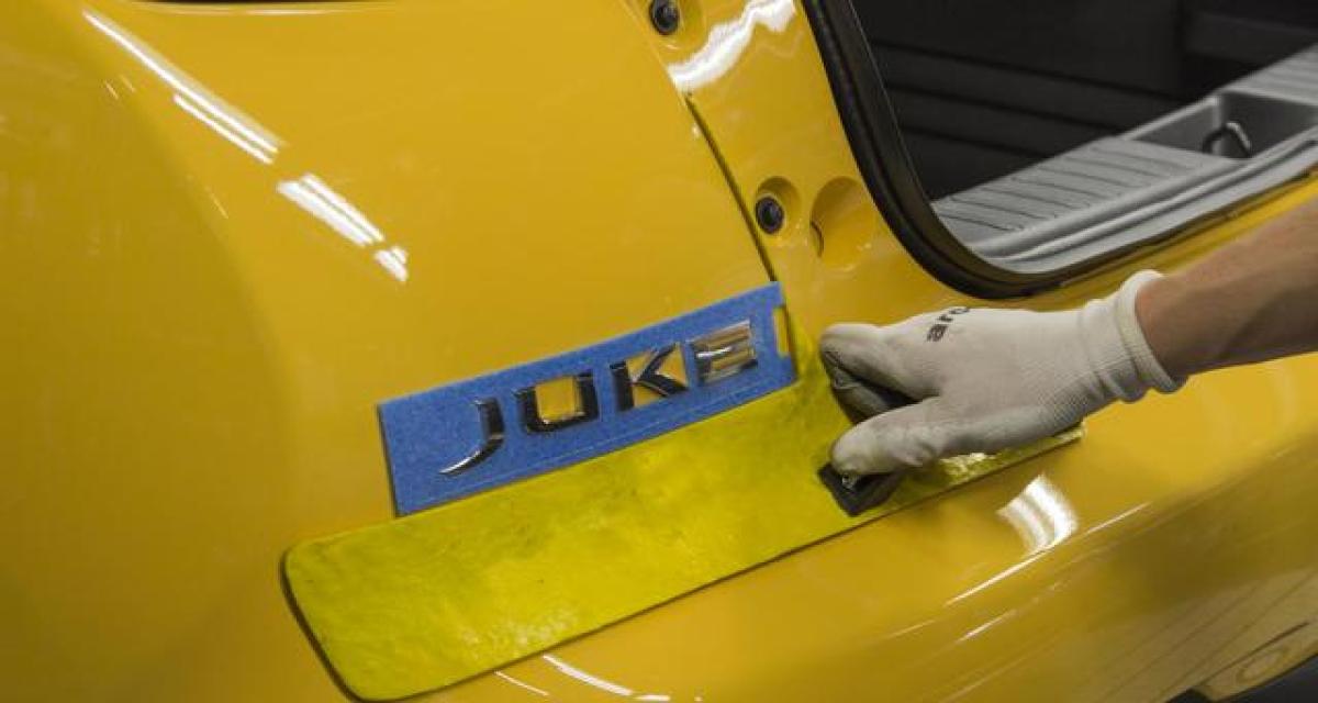 Production lancée pour le Nissan Juke restylé