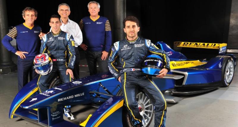  - Formule E : e.Dams avec Renault, Prost et Buemi