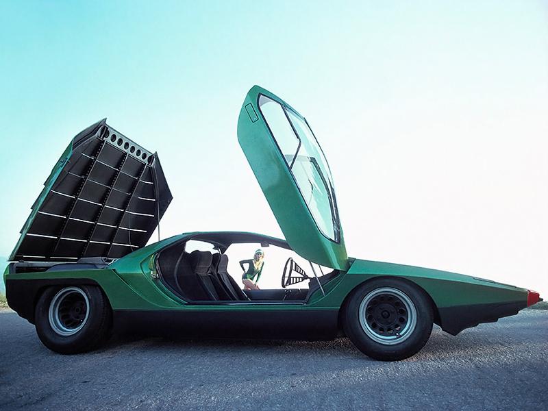  - Les concepts Bertone : Alfa Romeo Carabo (1968) 1
