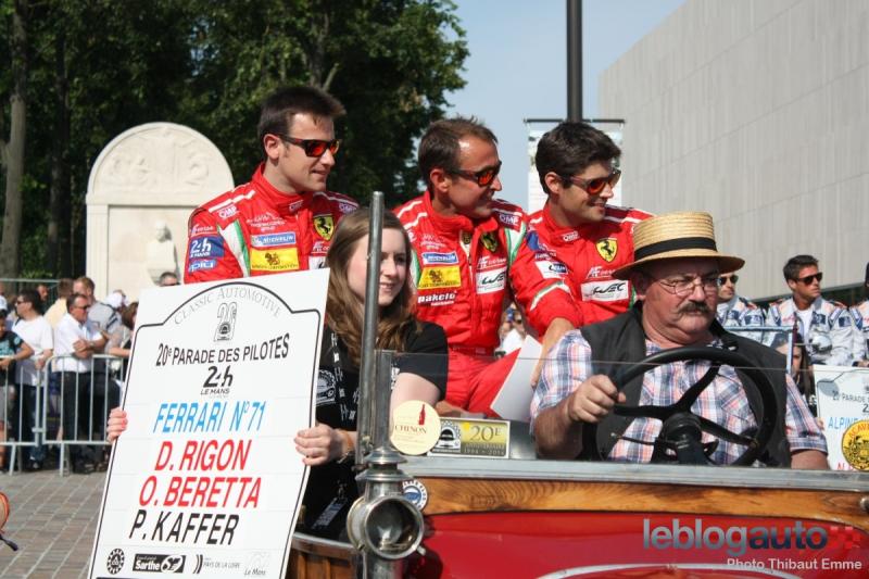 24 heures du Mans 2014 : les pilotes à la parade 2