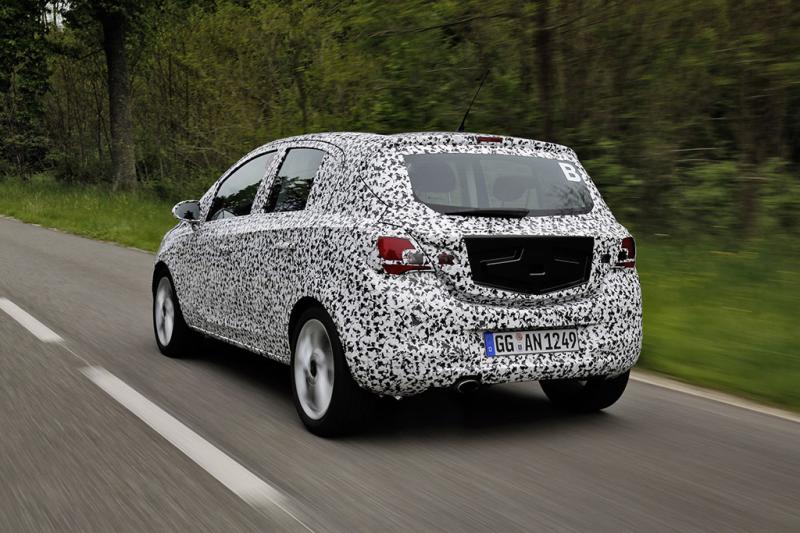  - Spyshots officiels pour l'Opel Corsa 1