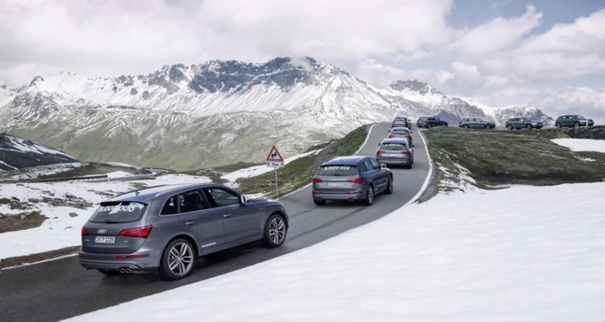 Audi : six millions de Quattro dans la nature