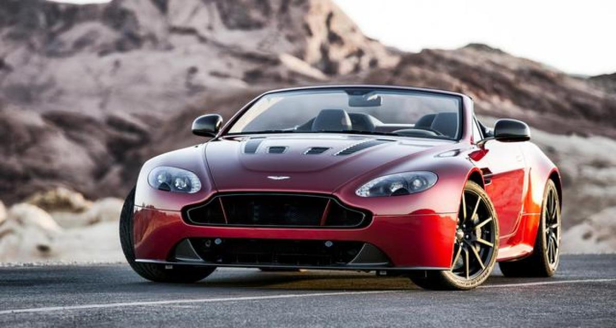 Aston Martin V12 Vantage S Roadster : ça décoiffe forcément