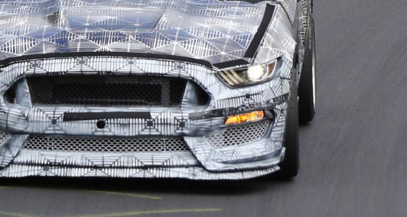  - Spyshots : une version hautes performances de la Ford Mustang en test sur le Nürburgring 