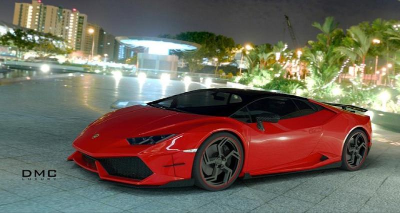  - DMC et une Lamborghini Huracàn