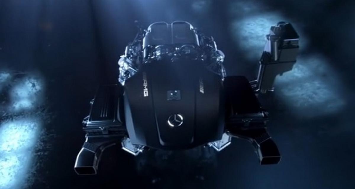 Mercedes AMG GT : encore un teaser