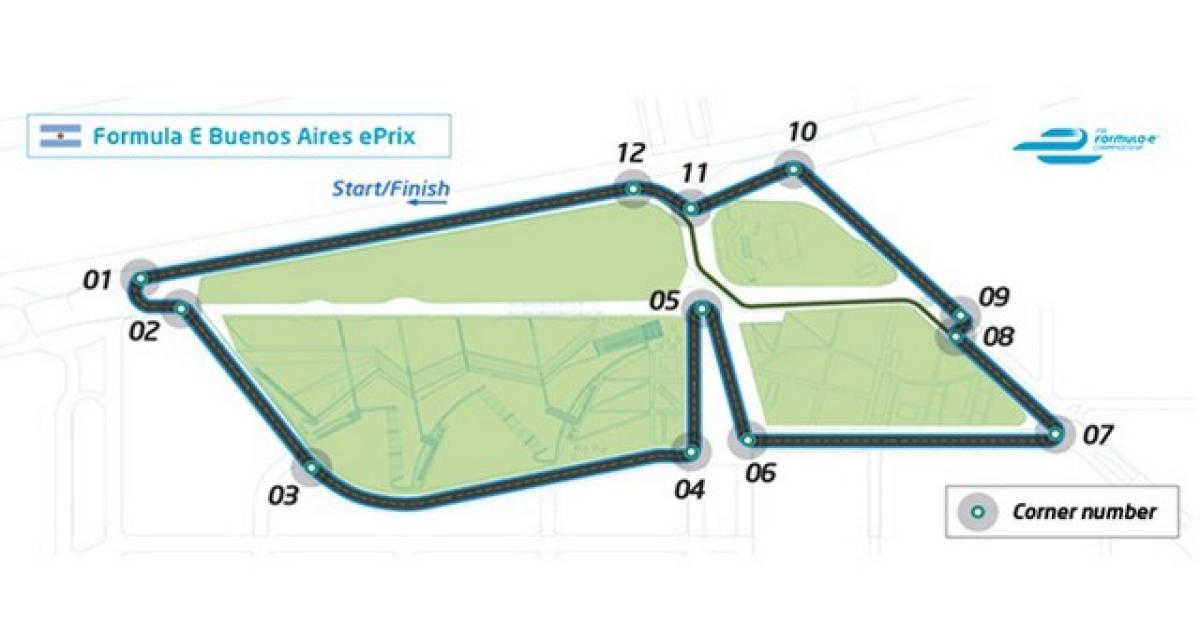Formula E : le circuit de Buenos Aires dévoilé