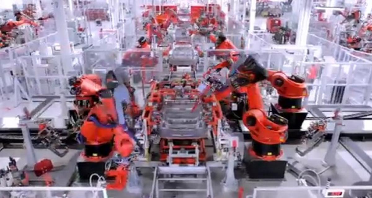 Tesla interrompt la production de la Model S