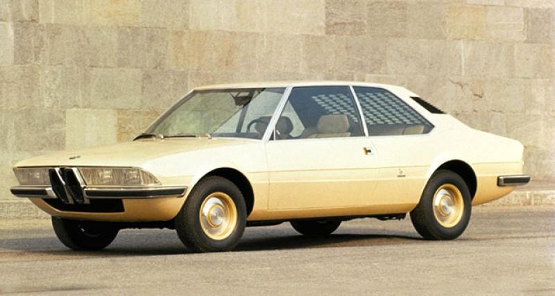  - Les concepts Bertone: BMW 2200 Ti Garmisch (1970)