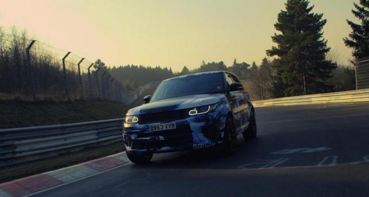 Range Rover Sport SVR : on ne fait pas plus rapide au Nürburgring