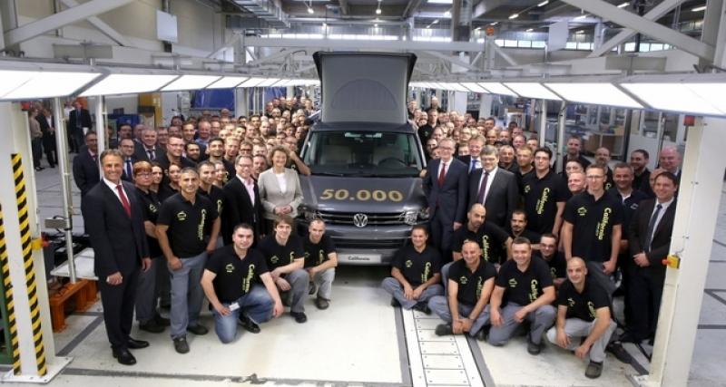  - Volkswagen T5 California : 50 000 exemplaires