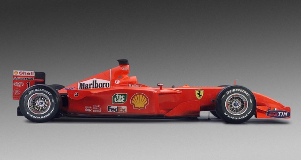 Une Ferrari F2001 de Rubens Barrichello à vendre