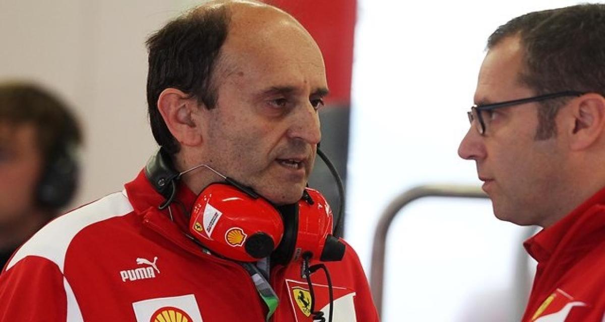 F1 : Ferrari fait du ménage, Marmorini débarqué
