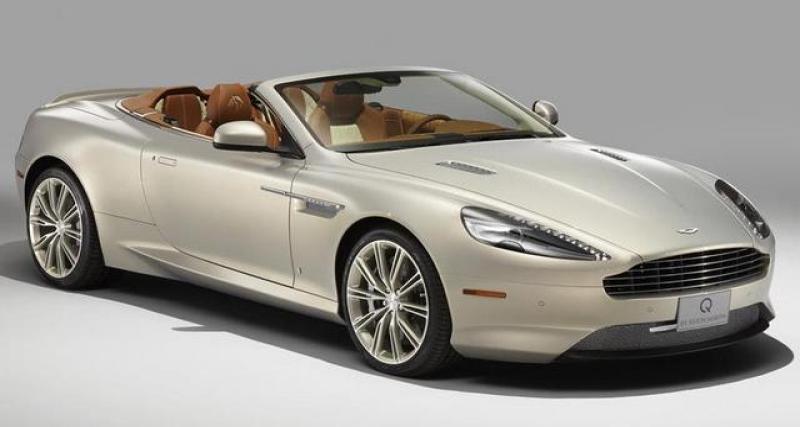  - Aston Martin DB9 Volante signée Q : unique