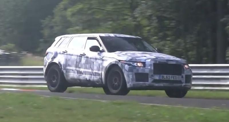  - Spyshot : petit souci pour le Jaguar XQ au Nürburgring