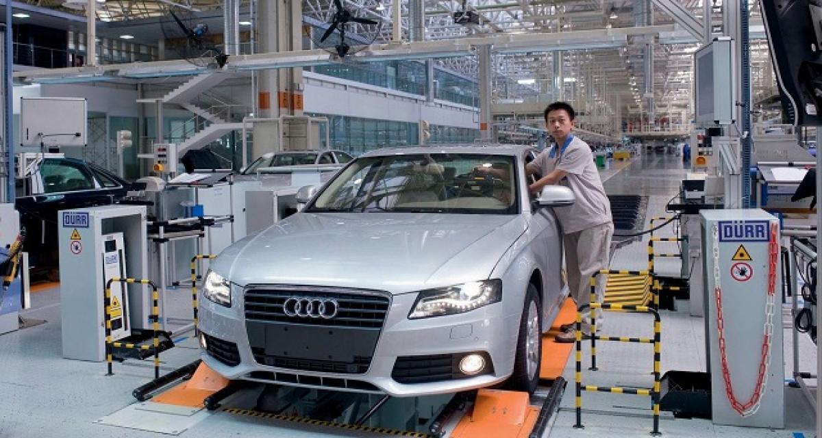 Audi accepte d'être sanctionné par la Chine pour pratiques monopolistiques