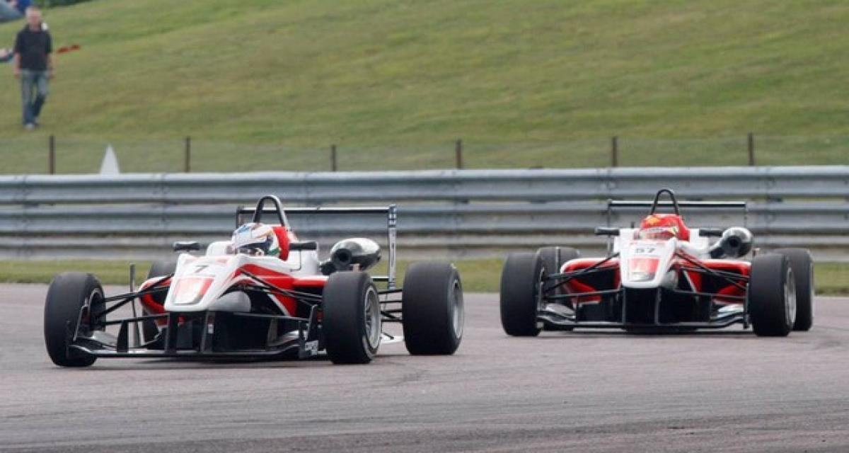 British F3 2014 à Thruxton : Cao vs Rao