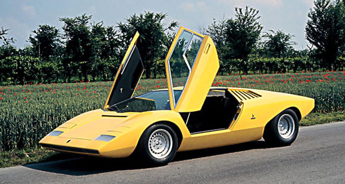 Les concepts Bertone: Lamborghini Countach LP500 (1971)