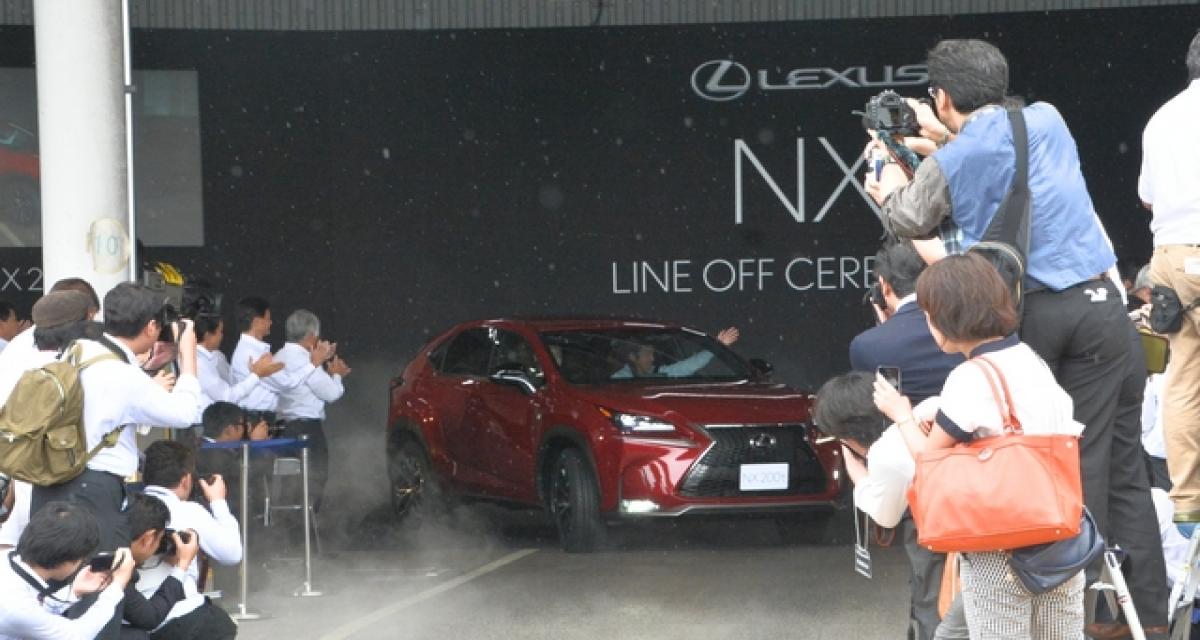 Lexus NX: c'est parti