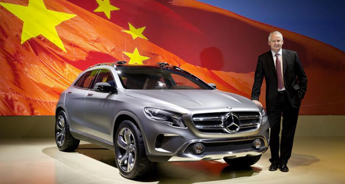 Mercedes pris la main dans le sac… chinois