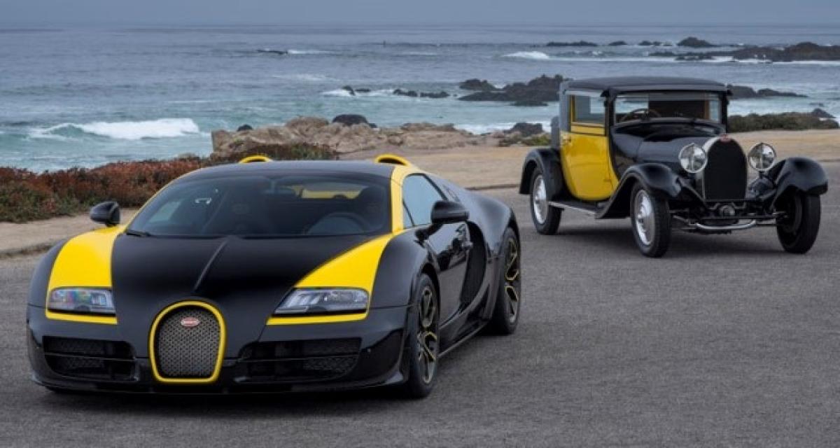Pebble Beach 2014 : Bugatti Veyron 16.4 