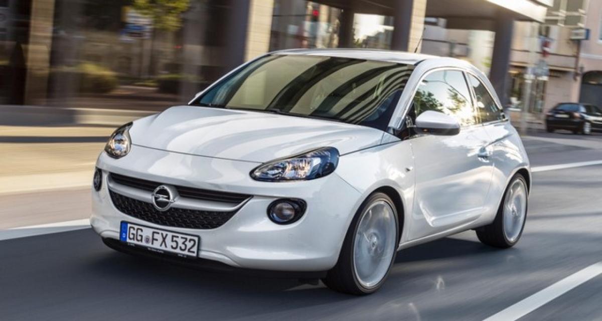 Opel Adam : 100 000 commandes au compteur