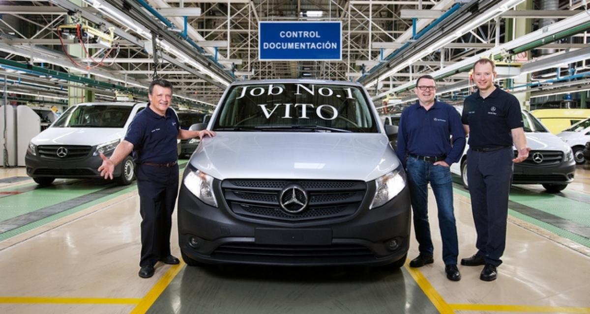 Mercedes Vito : production lancée