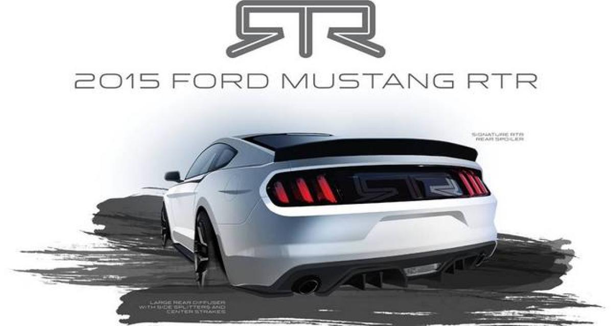 Ford Mustang RTR : croquée