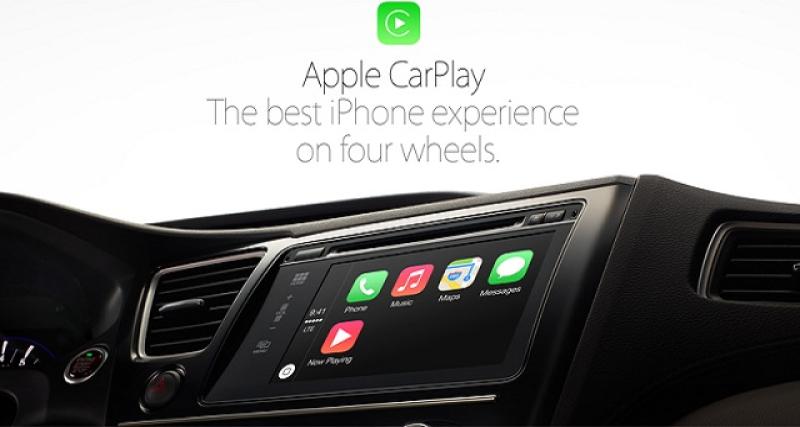  - Le service CarPlay d'Apple ne devrait pas être disponible avant 2015 