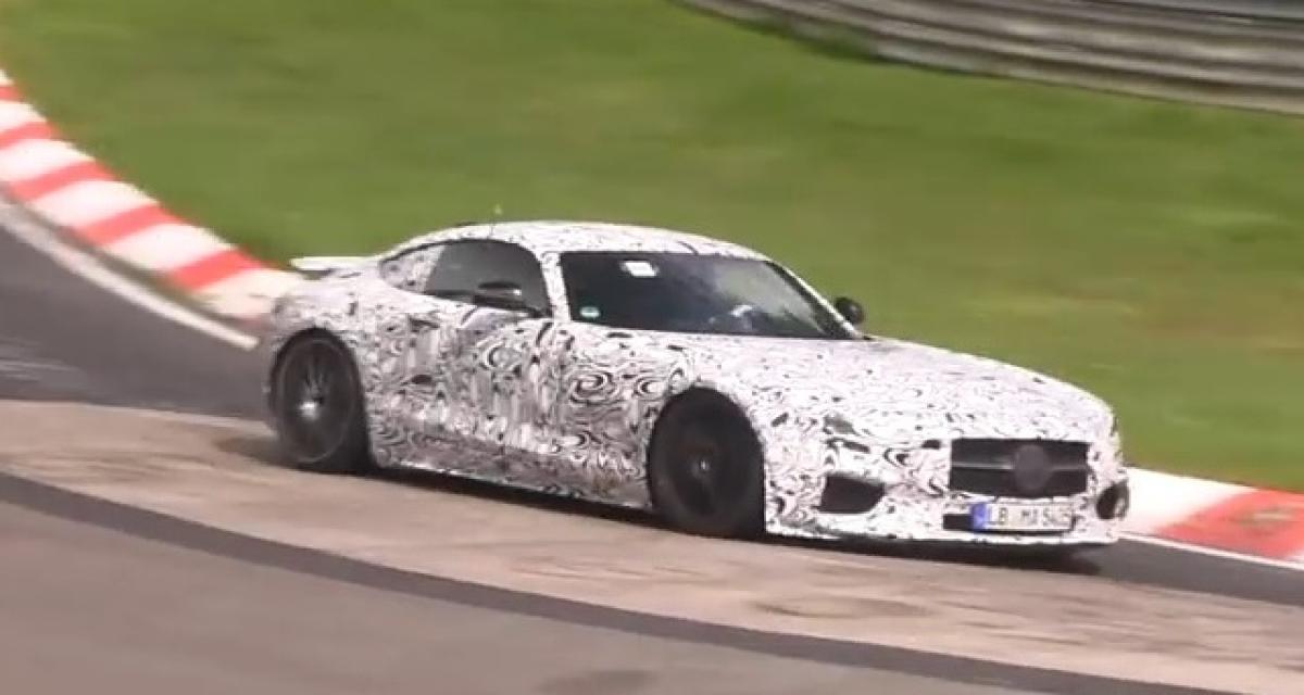Spyshot : la Mercedes AMG GT Black Series surprise au Nürburgring ?