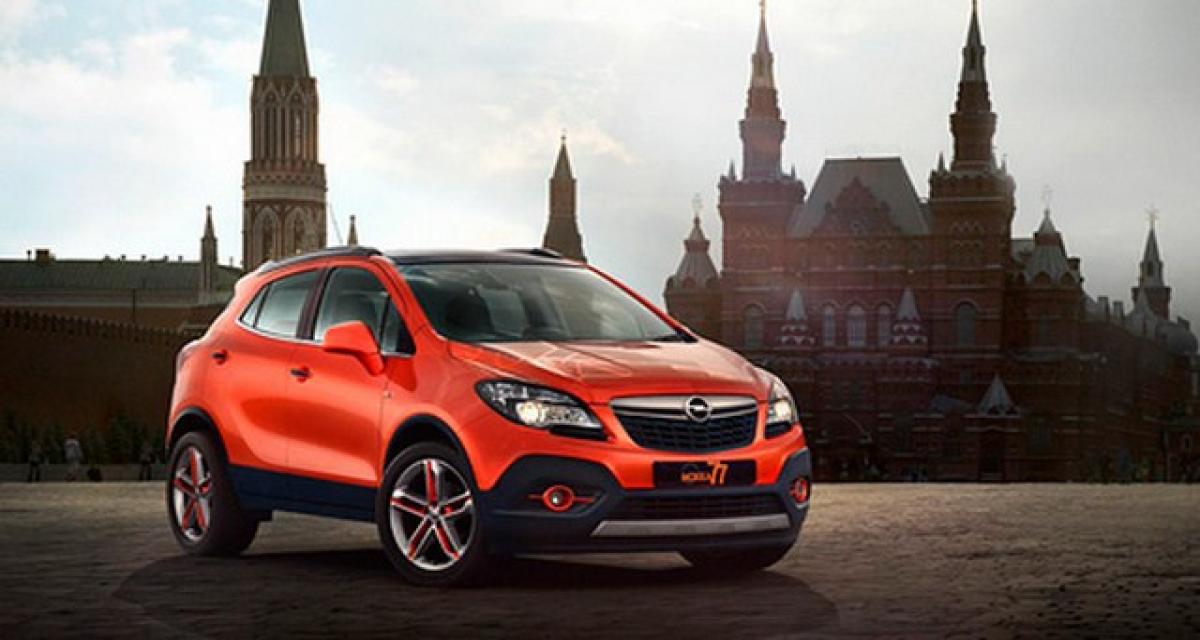 Moscou 2014 : Opel Mokka Moscow Edition