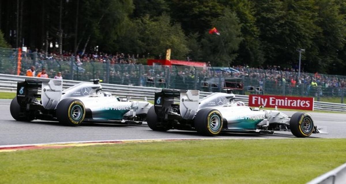 F1 : Mercedes met les choses au clair, Rosberg reconnait sa faute