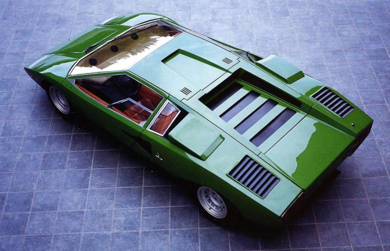  - Les concepts Bertone: Lamborghini Countach LP500 (1971) 2