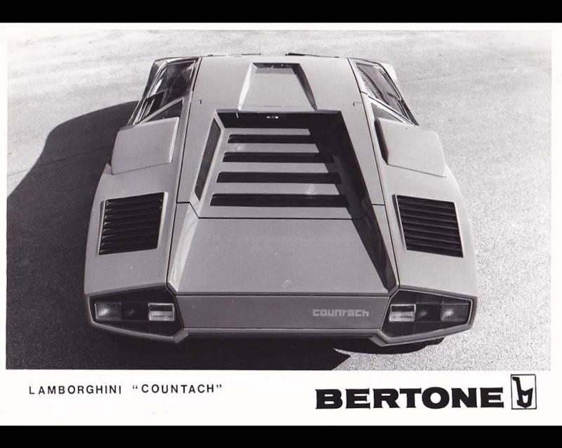  - Les concepts Bertone: Lamborghini Countach LP500 (1971) 2