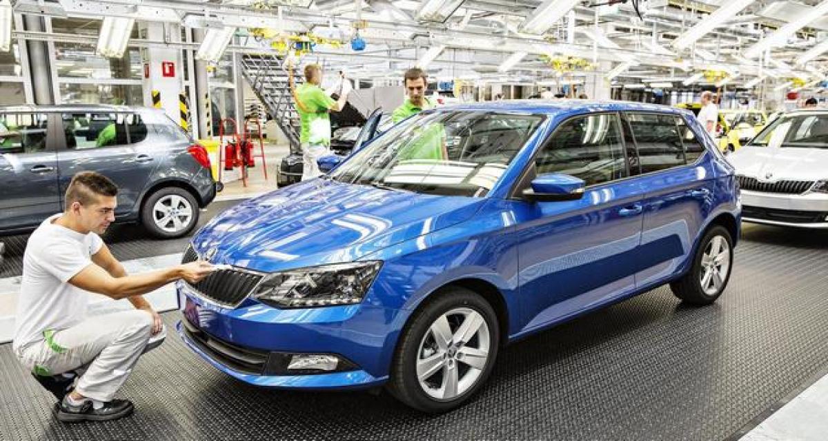 Production lancée pour la nouvelle Škoda Fabia