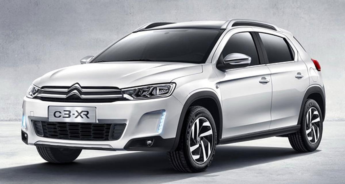 Le Citroën C3-XR sera lancé en décembre... en Chine