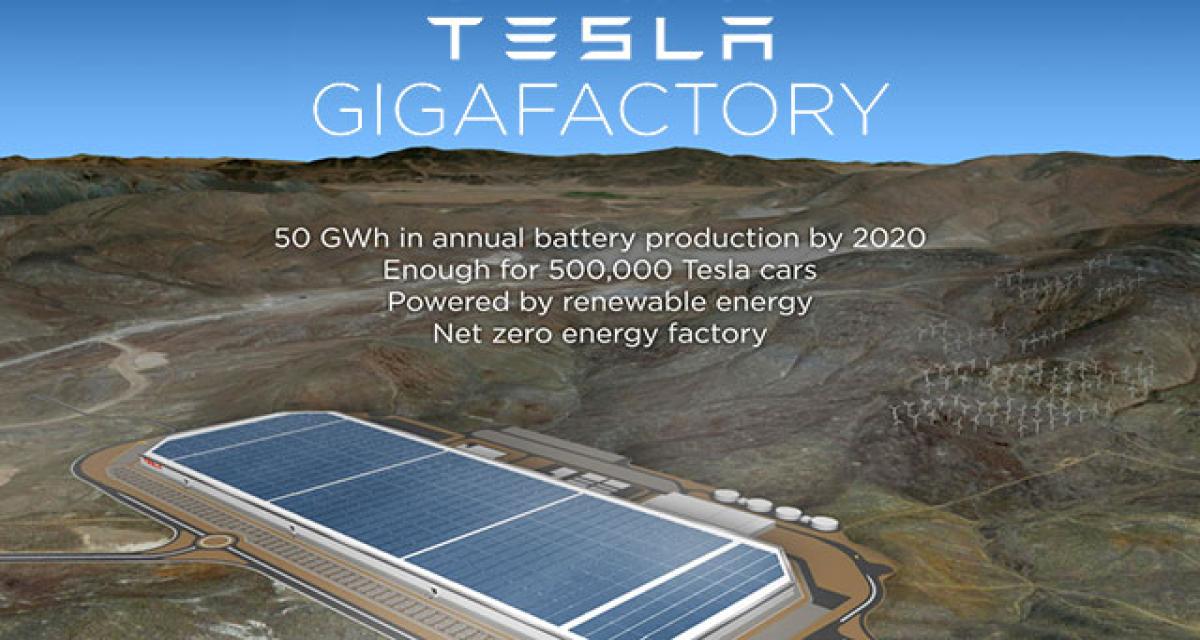 Gigafactory, Tesla choisit le Nevada