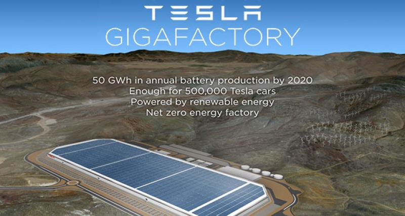  - Gigafactory, Tesla choisit le Nevada